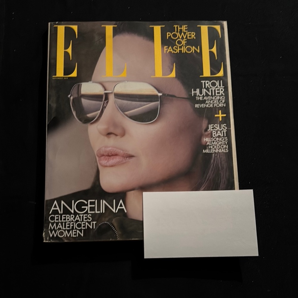 Elle Magazine - Angelina